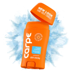 Carpe Clinical Antiperspirant For Excessive Sweating Clinical antiperspirant for excessive sweating