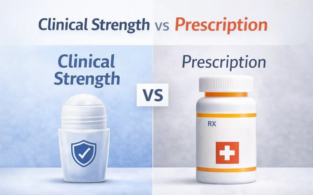 Clinical Strength vs Prescription Antiperspirant: Which Works Better?