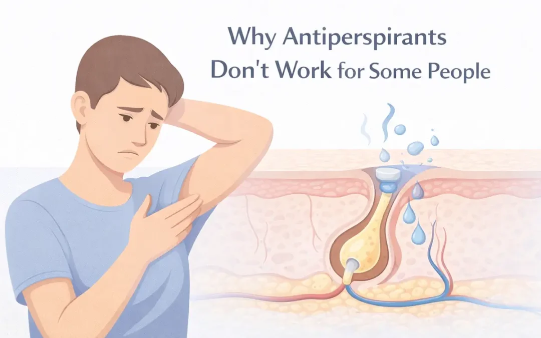 Why Antiperspirants Don’t Work for Some People