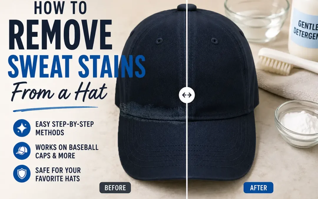 How to Remove Sweat Stains From a Hat (Without Ruining It)